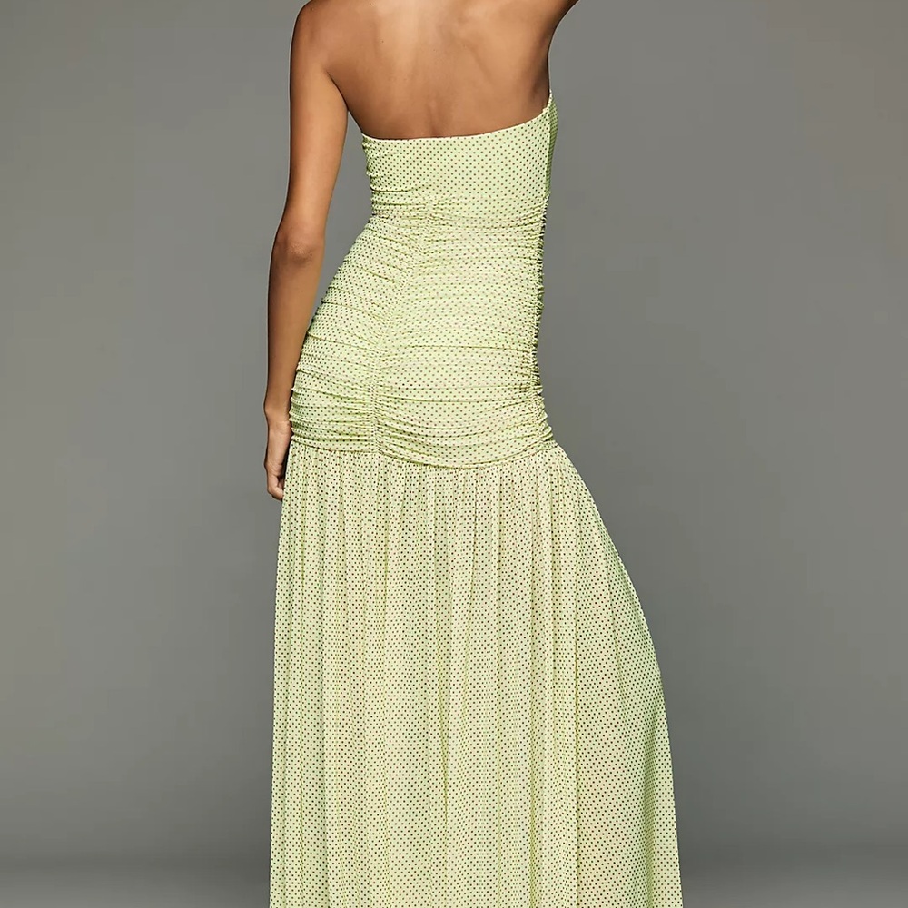 AFRM Denise Strapless Mesh Maxi Dress - Picture 2 of 4